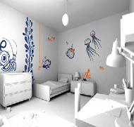 Golden Painters & Decorators wall painting